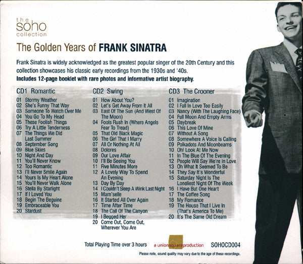 Frank Sinatra : The Golden Years Of Frank Sinatra (3xCD, Comp)