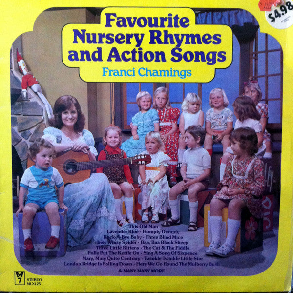 Franci Chamings : Favourite Nursery Rhymes And Action Songs (LP, Album)