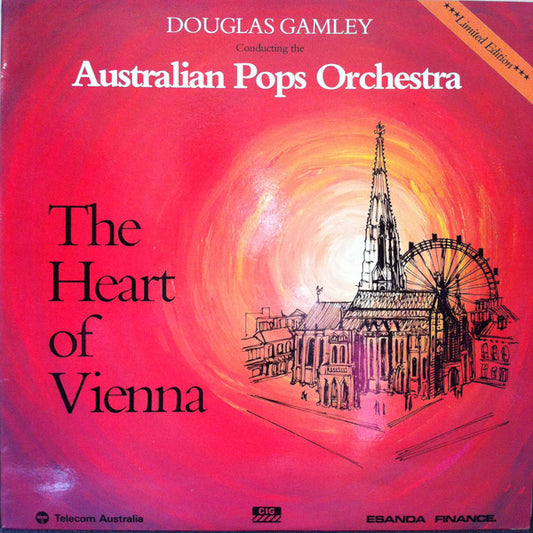 Douglas Gamley Conducting The Australian Pops Orchestra* : The Heart Of Vienna (LP, Album)