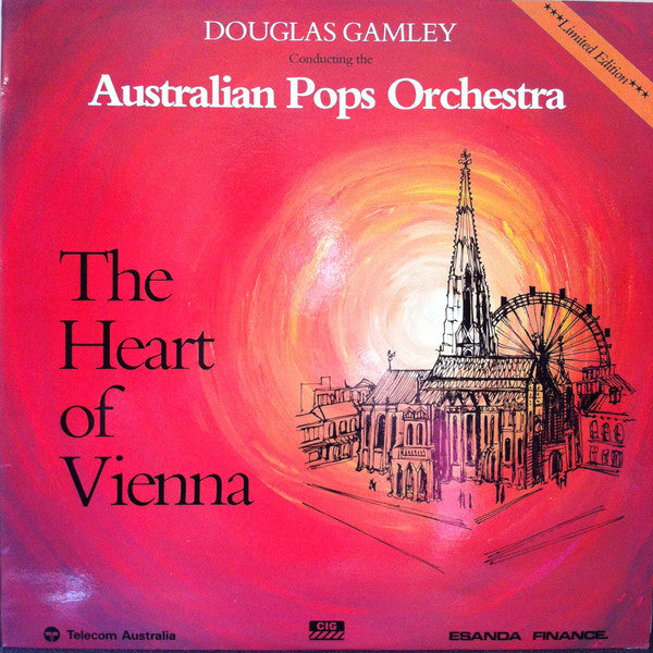 Douglas Gamley Conducting The The Australian Pops Orchestra : The Heart Of Vienna (LP, Album)