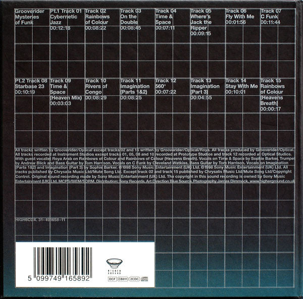 Grooverider : Mysteries Of Funk (2xCD, Album, Ltd, Gat)