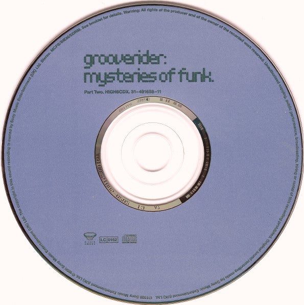 Grooverider : Mysteries Of Funk (2xCD, Album, Ltd, Gat)