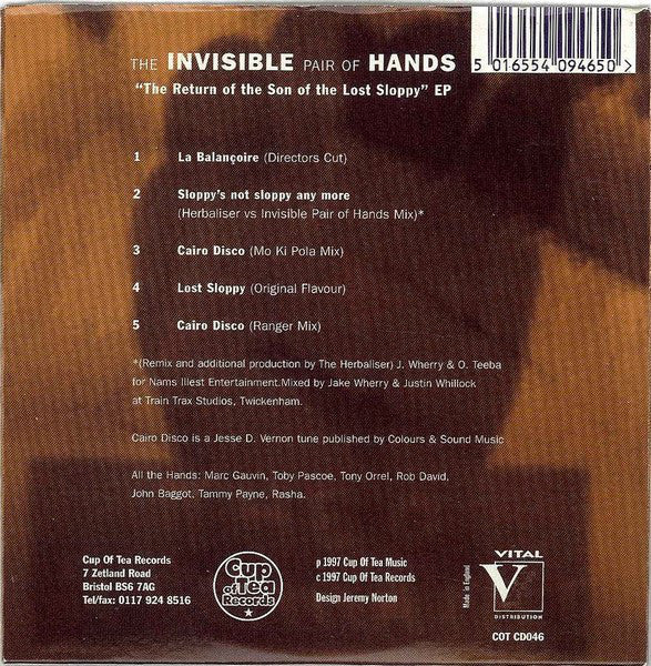 The Invisible Pair Of Hands* : The Return Of The Son Of The Lost Sloppy EP (CD, EP)