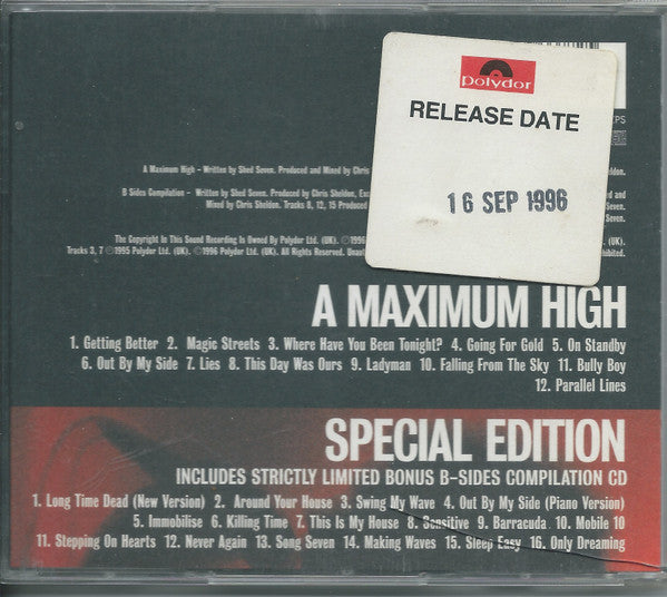 Shed Seven : A Maximum High (CD, Album + CD, Album, Comp, Ltd)