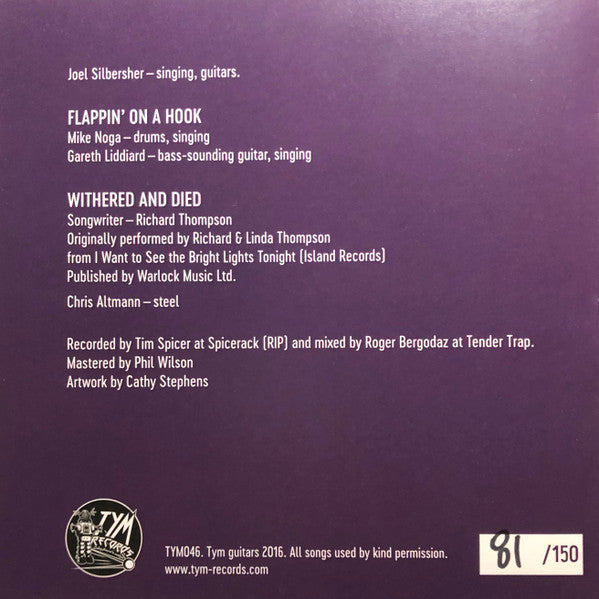 Joel Silbersher : Flappin' On A Hook (7", Ltd, Num)