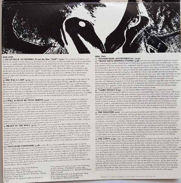 David McWilliams : Lord Offaly (LP, Album)