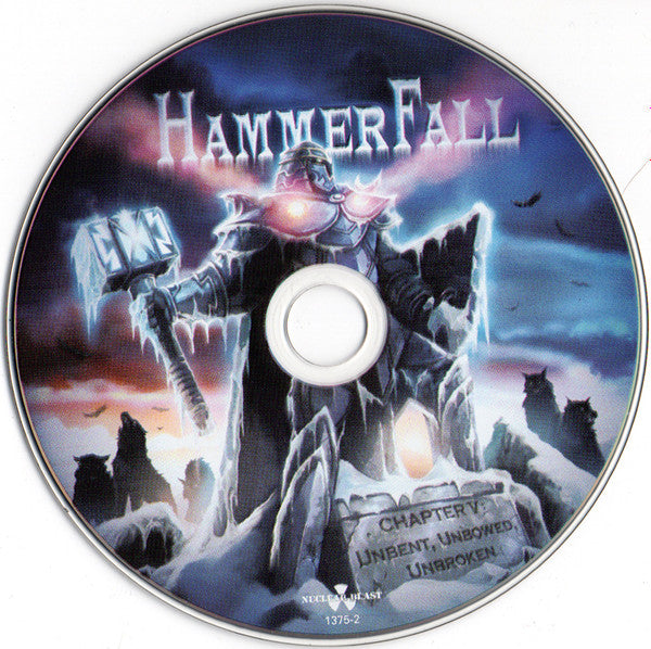 HammerFall : Chapter V: Unbent, Unbowed, Unbroken (CD, Album)