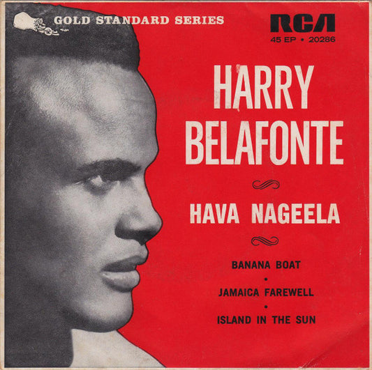 Harry Belafonte : Hava Nageela (7", EP, RE)