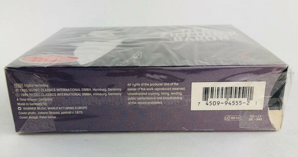Johann Strauss* - Wiener Symphoniker, Nikolaus Harnoncourt : Der Zigeunerbaron (2xCD, Album + Box, Sli)