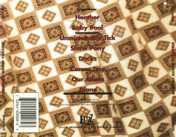 Starbilly : Master Vibrator (CD, Album)