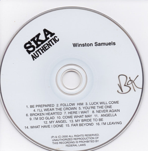 Winston Samuels : Ska Authentic (CD, Album)