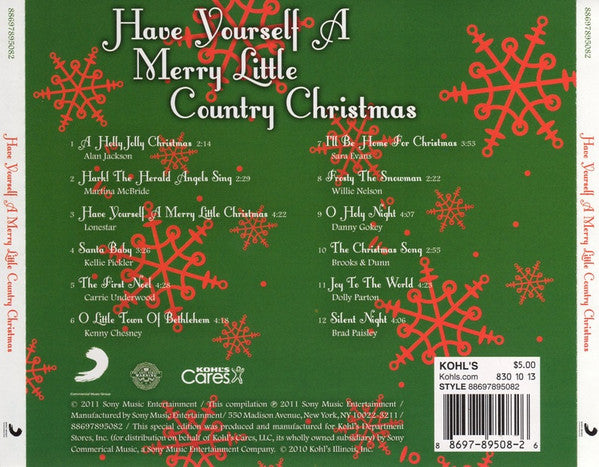 Various : Have Yourself A Merry Little Country Christmas (CD, Comp)