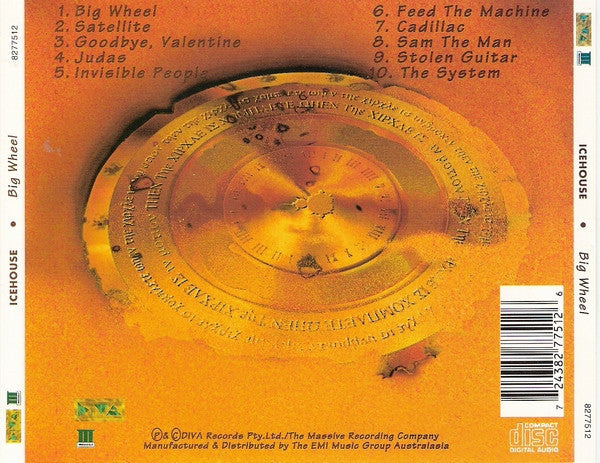 Icehouse : Big Wheel (CD, Album)