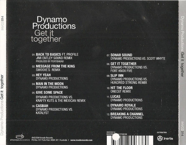 Dynamo Productions : Get It Together (CD, Album)
