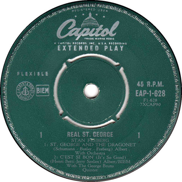 Stan Freberg : Real Saint George (7", EP)