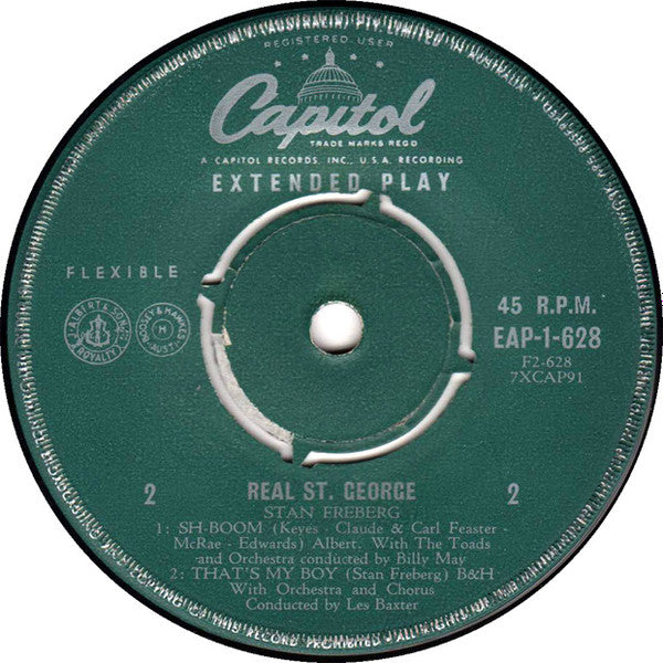 Stan Freberg : Real Saint George (7", EP)