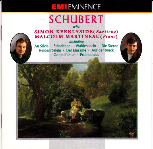 Franz Schubert, Simon Keenlyside, Malcolm Martineau : Schubert Recital (CD)