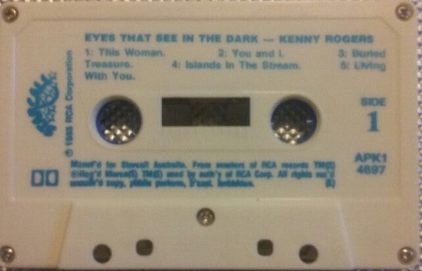 Kenny Rogers : Eyes That See In The Dark (Cass, Album)