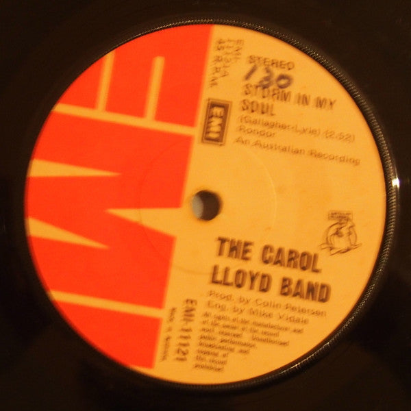Carol Lloyd Band : Storm In My Soul (7")
