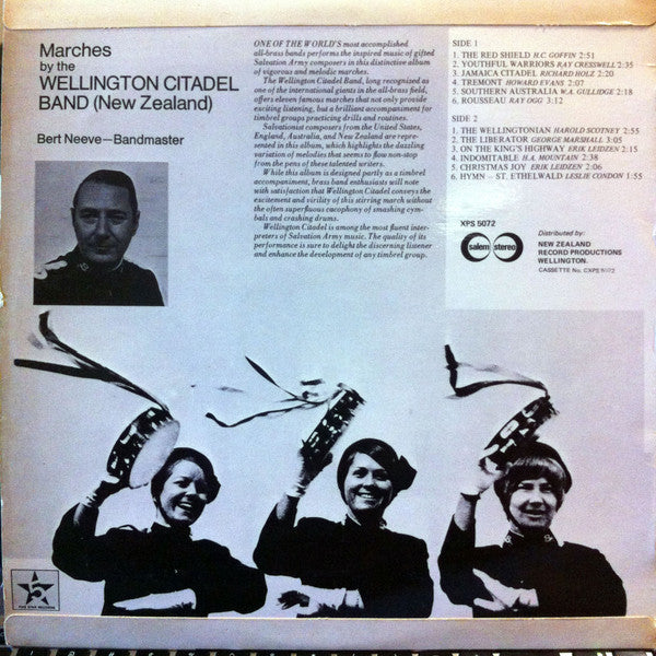 Wellington Citadel Band* : Marches By The Wellington Citadel Band (LP, Album)