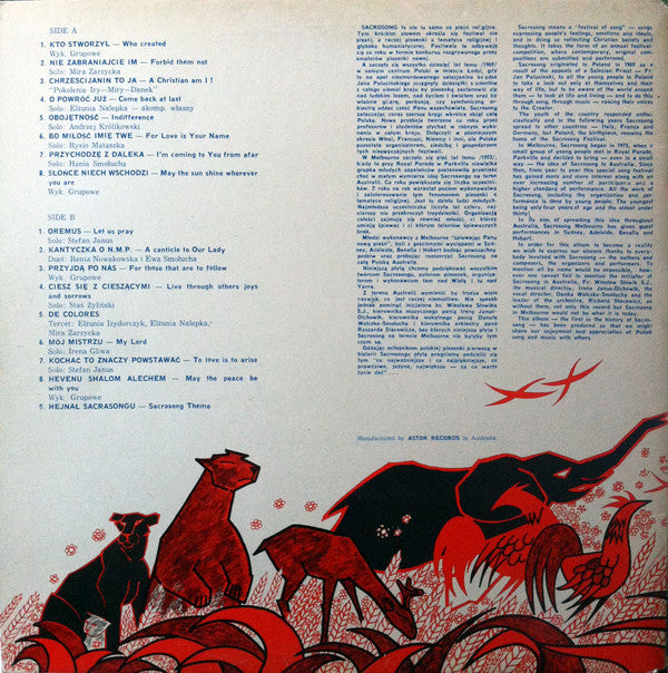 Sacrosong (2) : Kto Stworzył: The Best Of Sacrosong 1973 ~ 1977  (LP, Comp)