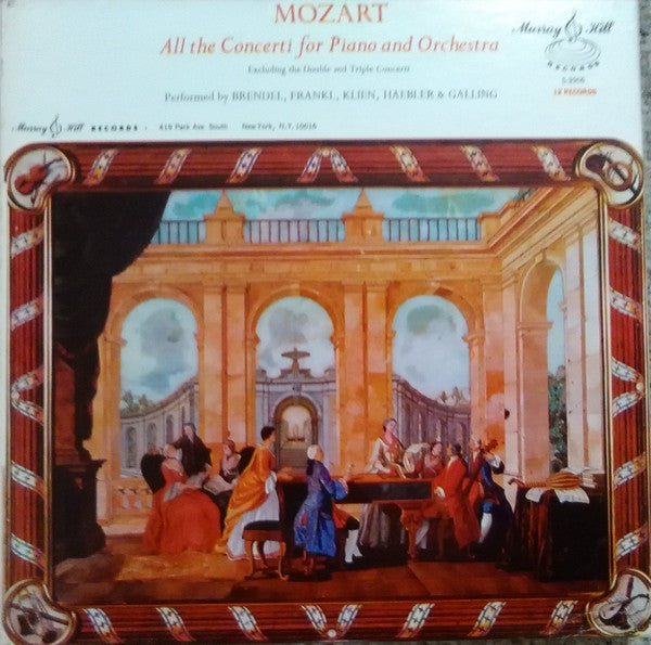 W. A. Mozart* : All The Concerti For Piano And Orchestra - Excluding The Double And Triple Concerti (12xLP + Box, Comp)
