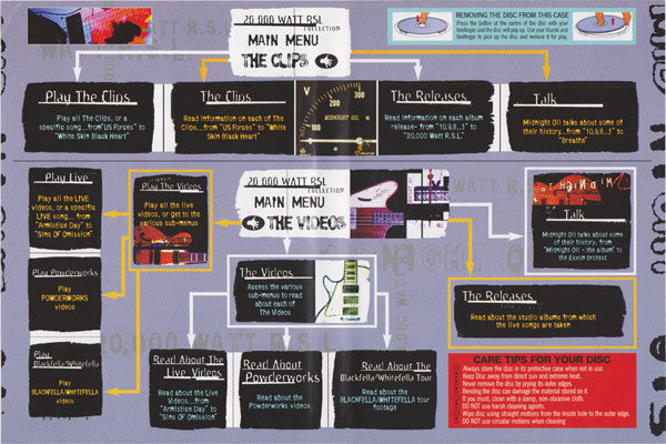 Midnight Oil : 20,000 Watt R.S.L. The Midnight Oil Collection (DVD-V, Comp, PAL)