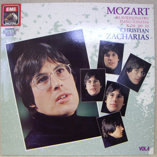 Mozart*, Christian Zacharias : Klaviersonaten = Piano Sonatas K.310 • 280 • 311  VOL.4 (LP)