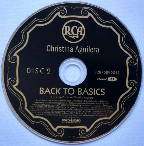 Christina Aguilera : Back To Basics (CD, Album, Dlx + CD, Album, Dlx, Enh)