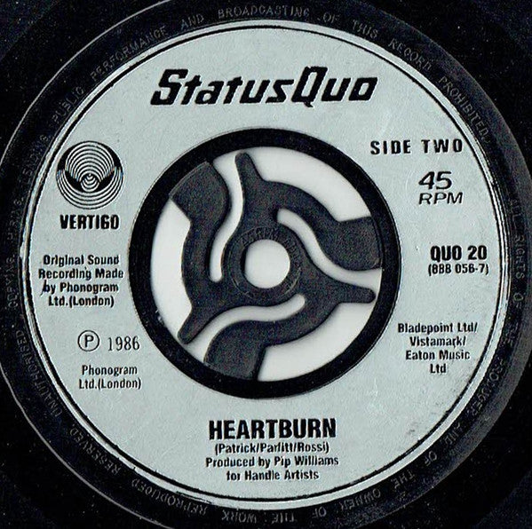 Status Quo : In The Army Now (7", Single, Lar)