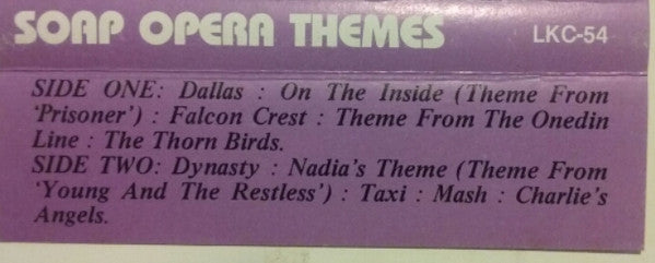Unknown Artist : Soap Opera Themes (Cass)