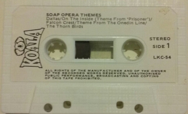 Unknown Artist : Soap Opera Themes (Cass)