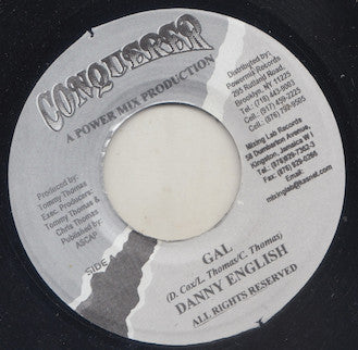 Danny English : Gal (7")