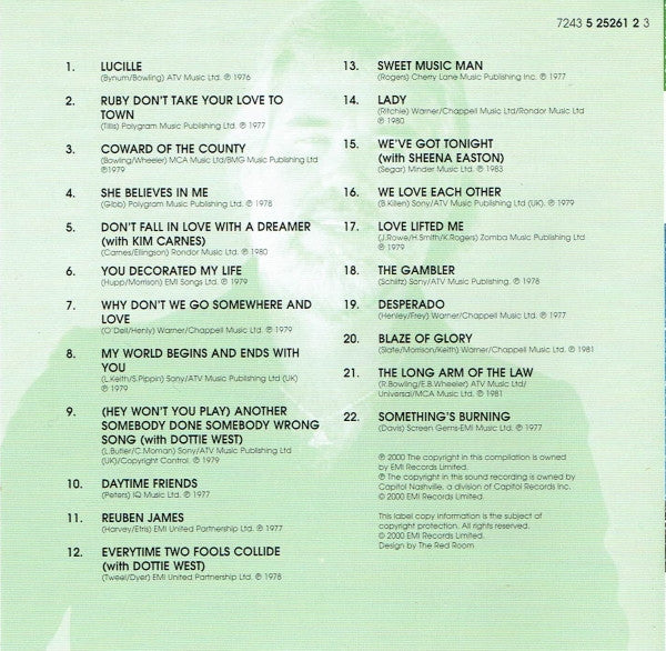 Kenny Rogers : The Kenny Rogers Collection (CD, Comp)