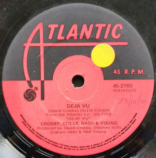 Crosby, Stills, Nash & Young : Our House (7", Single)