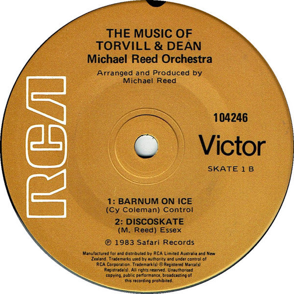 Richard Hartley / Michael Reed Orchestra : The Music Of Torvill & Dean (7")