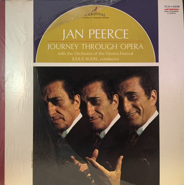 Jan Peerce : Journey Through Opera (LP, Album)