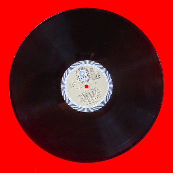 Kingston Trio : College Concert (LP, Album, Mono, Club)