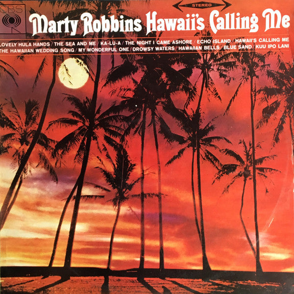 Marty Robbins : Hawaii's Calling Me (LP, Album)