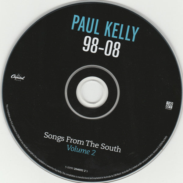 Paul Kelly (2) : Greatest Hits - Songs From The South Volumes 1 (85-97) & 2 (98-08) (2xCD, Comp)