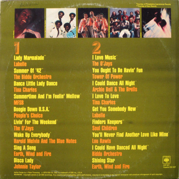 Various : The Best Of Disco (LP, Comp)
