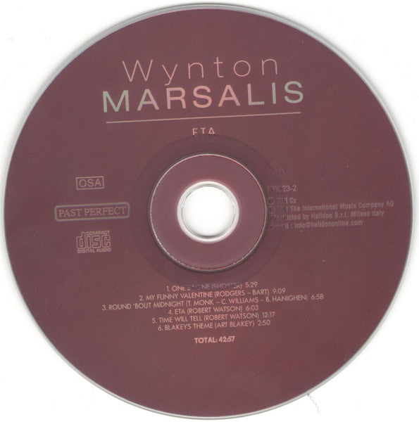Wynton Marsalis : ETA (CD, Album, P/Unofficial, Liv)