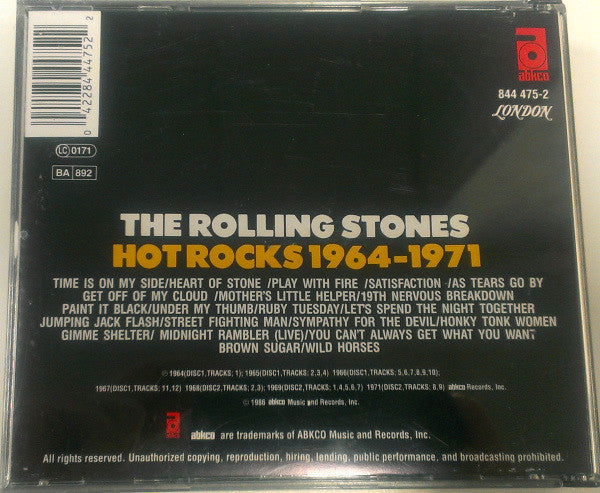 The Rolling Stones : Hot Rocks 1964-1971 (2xCD, Comp, RE, RM)
