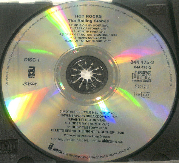 The Rolling Stones : Hot Rocks 1964-1971 (2xCD, Comp, RE, RM)