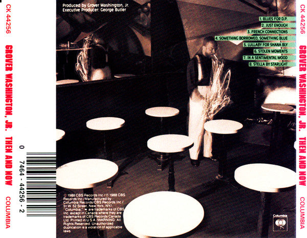 Grover Washington, Jr. : Then And Now (CD, Album)