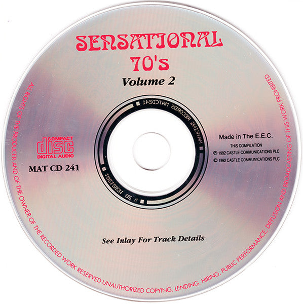 Various : Sensational 70's Volume Two (CD, Comp)