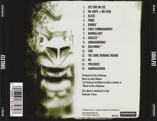 Soulfly : Soulfly (CD, Album, RP)