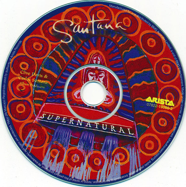 Santana : Supernatural (CD, Album, SSD)