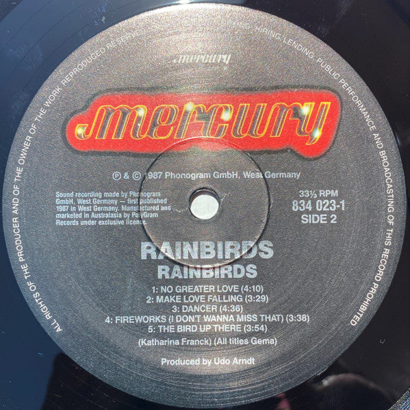 Rainbirds : Rainbirds (LP, Album)