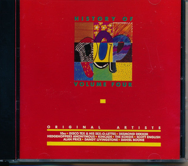 Various : History Of Pop Volume Four (CD, Comp)